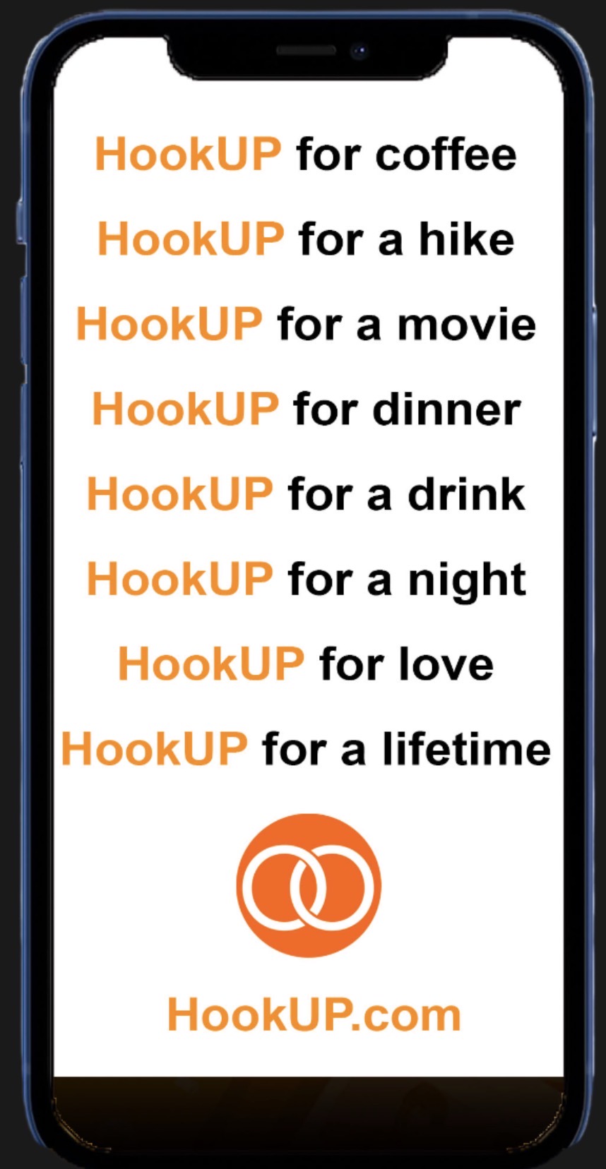 HookUP for coffee, a hike, dinner, love, or a lifetime
