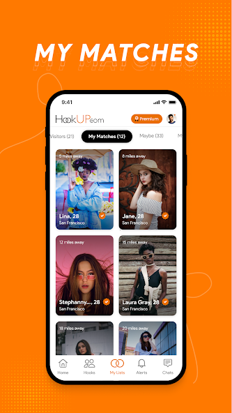 HookUP.com matches experience