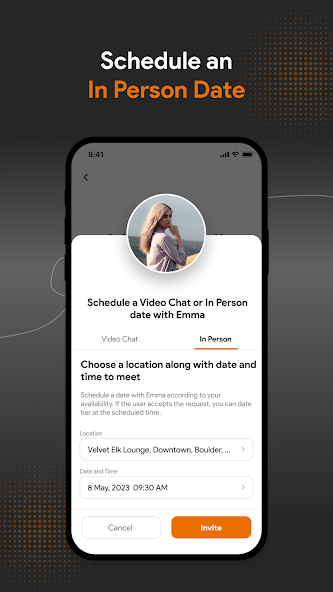 HookUP.com in-person date scheduling feature